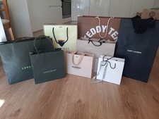 Luxury Brands Carrier Bags - Burberry Chanel Max Mara Teddy Ten - Good condition