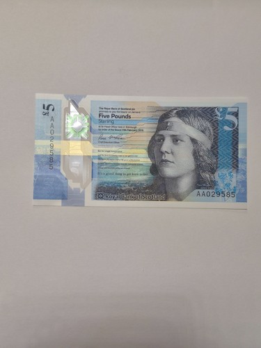 Five pound note the - pound, –