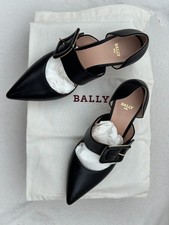 Elegant Brand New Italian Made Bally Jessye Black Lady’s Shoes – size UK 4.5