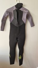 C-Skins Kids Full Length Wetsuit Size Large, Black/Grey