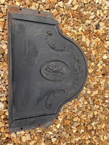 Cast iron fire back plate - back,