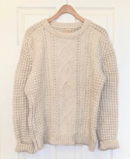 Mens Chunky Aran Knit