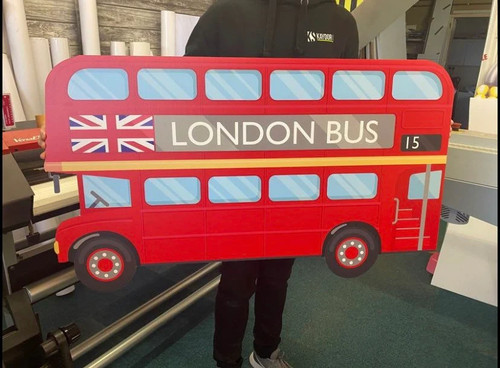 Red london bus - london, 3ft