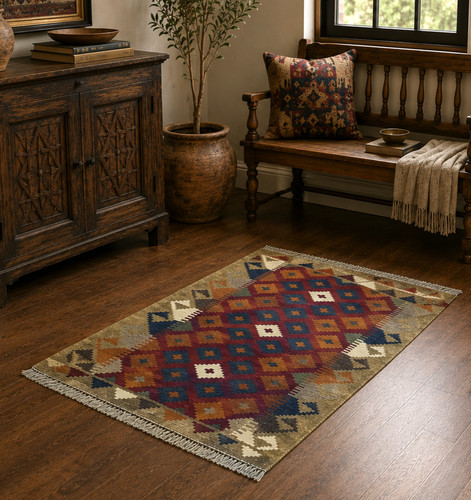 Vintage kilim style - vintage, rug