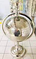 Rotating Silver Metal Vintage