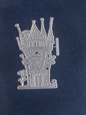 Fairy Tale / Princess Castle. Metal Craft Die. 11x6 cms Cardmaking Scrapbooking 