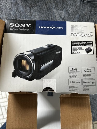 Sony handycam dcr sr15e - handycam, dcr-sr15e