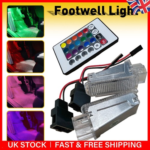 Car interior rgb led door - 2x,
