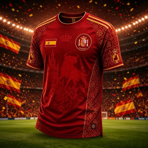 Spain football shirt - spain,