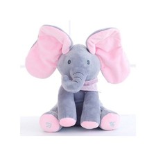 Peek-a-boo Soft Elephant Doll