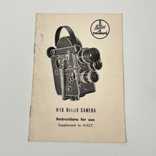 Paillard bolex instruction - paillard-bolex,