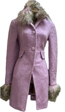 VTG TopshopLilac Mohair  Coat