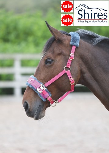 Shires lunge cavesson fleece - cavesson,