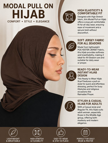 Pull instant hijab - pull,