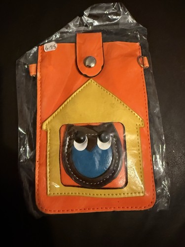 Orange owl small - orange,