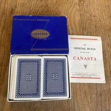 Vintage Waddingtons Canasta