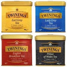 Twinings SET OF 4 LOOSE BLACK