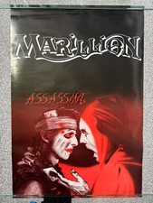 Vintage 1984 Marillion 'Assassing' record store promo poster