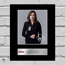 Megan Boone, Elizabeth Keen Signed Mounted Photo Display The Blacklist