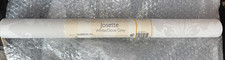 LAURA ASHLEY WALLCOVERING JOSETTE WHITE DOVE GREY WALLPAPER ROLL W089292 A/1