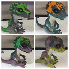 4 Fingerling Dinosaurs multi bundle raptors WowWee Toys  Interactive pet 