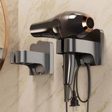 Wall-Mounted Hair Dryer Holder