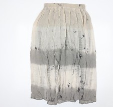 Zara Woman Women’s Multicoloured Midi Pleated Skirt S