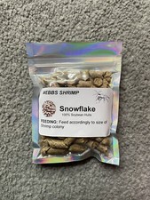 75g snowflake shrimp food - snowflake,