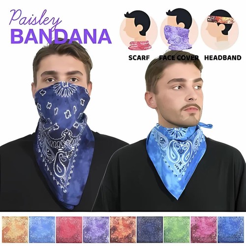 100 cotton tie dye - 100%, paisley