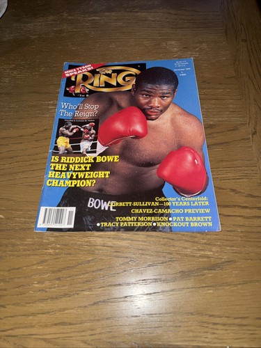 The ring boxing magazine - ring,