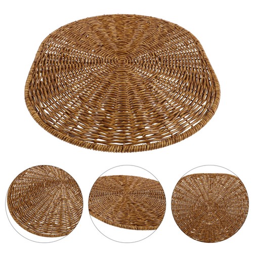Pieces rattan table - rattan, mats