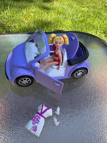 Vtg polly pocket car - polly,