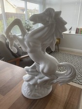 White Horse Stallion Figure