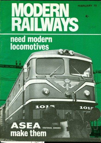 1970 modern railways magazine - modern,