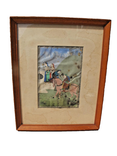 Vintage indian miniature - vintage,