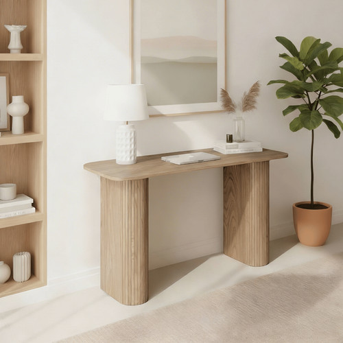 Oak computer desk office - desk,