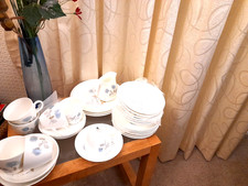 Wedgwood Ice Rose Tea Set. 7