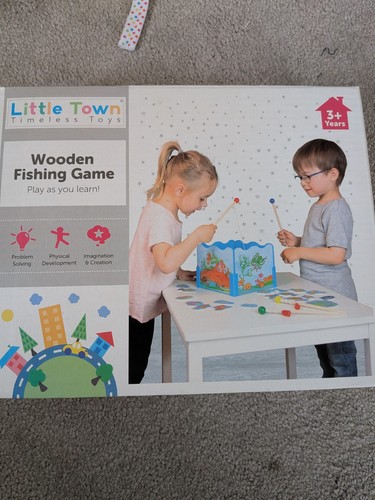 Little town wooden fishing - town,