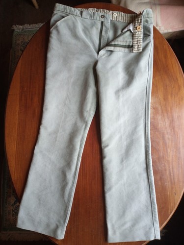 Vintage 60s cotton moleskin - cotton,