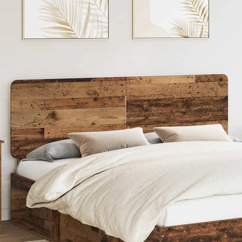 Headboard 203x100cm old wood - headboard,