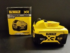 Genuine DeWalt DCB126 12V 5.0Ah XR Li-Ion Battery 