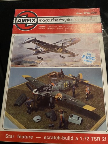 Airfix magazine june - magazine, 1976