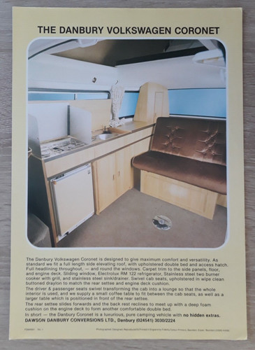 Volkswagen danbury coronet - danbury,
