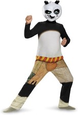 Po Classic Kung Fu Panda Movie Bear Animal Fancy Dress Halloween Child Costume