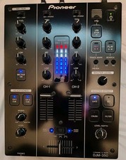 Pioneer Djm 350 SERVICED, MODDED, FULLY WORKING, 2ch usb rec/play Dj Audio Mixer