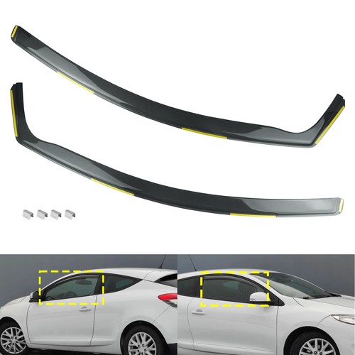 2pc sun wind - deflectors, tinted