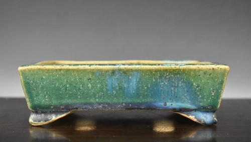 Japanese tokoname bonsai pot - japanese,