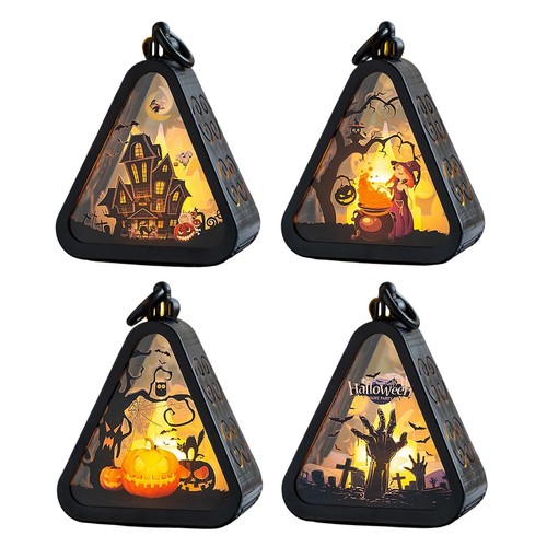 Halloween lantern decoration - lantern,