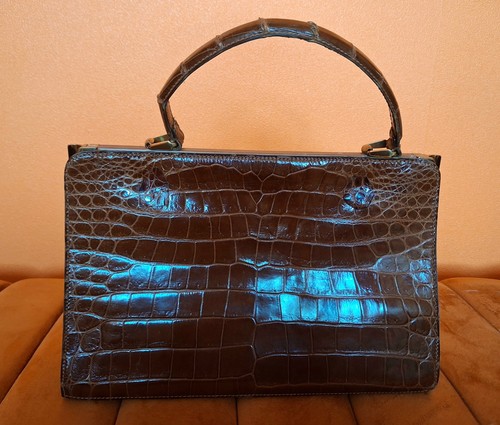 Vintage womens brown real - womens,