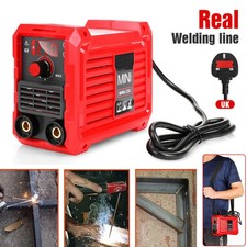Mini Portable ARC MMA‑250 Amp IGBT Inverter Welder Electric Welding Machine UK 